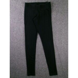 Aeropostale Leggings Womens S Fleece Lined Stretch Black Skinny Pull On Cozy